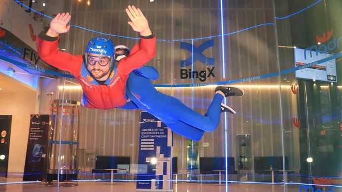 BingX celebró su 5 aniversario en Madrid invitando a sus usuarios a volar