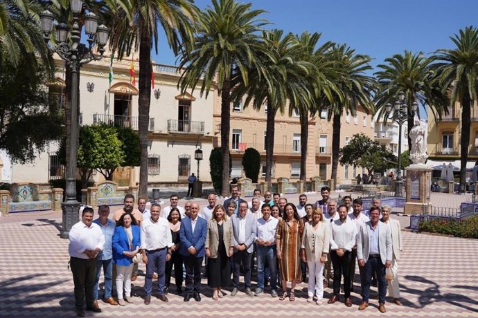 Cónclave de alcaldes y alcaldesas del PP en Ayamonte (Huelva).