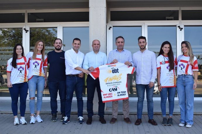 Ayuntamiento y Diputación arropan a AM Team y a Urci Almería para las EBT Finals en Turquía
