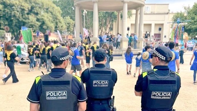 Tres policías de la Guardia Urbana de Lleida