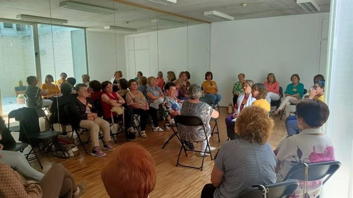 Uno de los talleres desarrollados bajo el lema de 'Construyendo cultura de paz'.