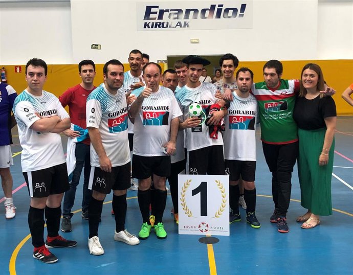 El equipo Gorabide, campeón de Euskal Kopa