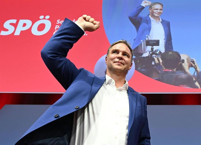 El nuevo líder del Partido Socialdemócrata de Austria (SP), Andreas Babler