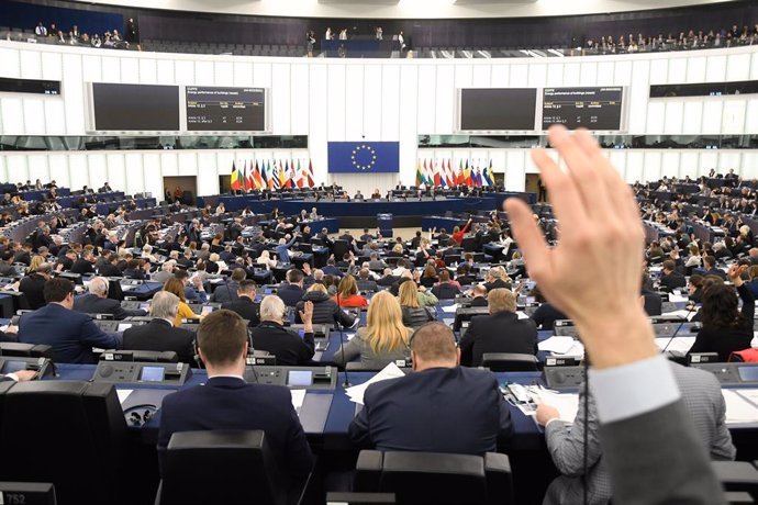 Archivo - Sesión de votación en el Parlamento Europeo (Foto de archivo).