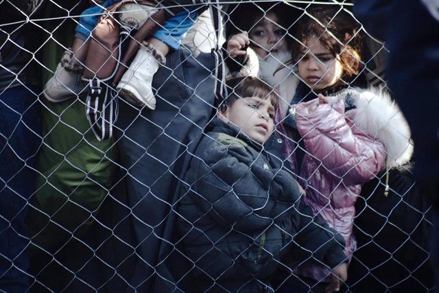 Archivo - Migrantes en Grecia