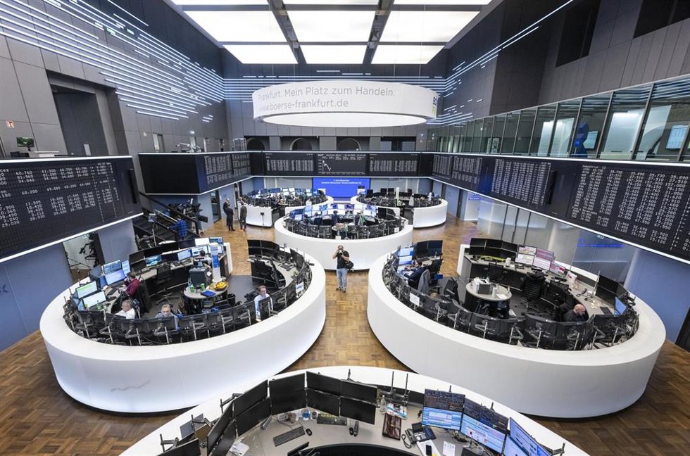 Archivo - Bolsa de Frankfurt.