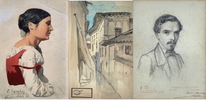La fundación El Secreto de la Filantropía inaugurará en el Casino de Agricultura de Valncia la exposición 'Desde el fondo del alma al papel', una colección de dibujos y acuarelas del pintor madrileño Eduardo Rosales (1836-1873).