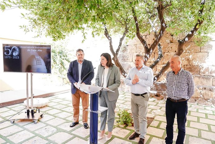 Presentación del rograma de actividades por el aniversario de Calar Alto