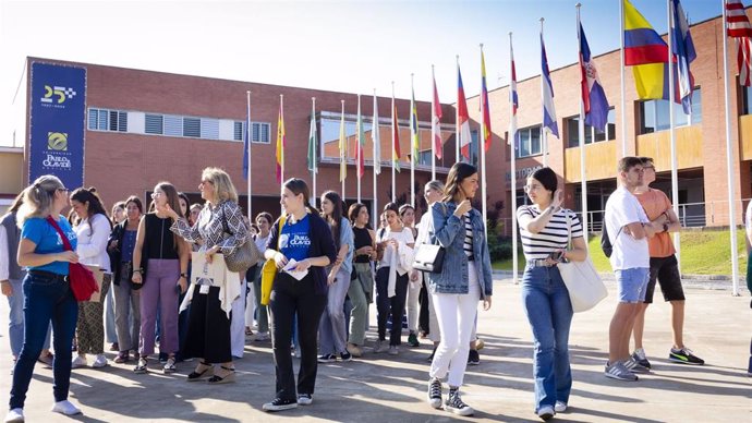 Jornadas con estudiantes organizadas en el campus de la Pablo de Olavide.