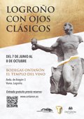 'El templo del vino de Ontañón Familia' acoge desde el miércoles la exposición 'Logroño con ojos clásicos'