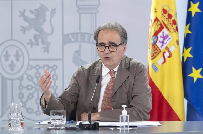 Archivo - El ministro de Universidades, Joan Subirats, comparece tras la reunión del Consejo de Ministros en Moncloa, a 21 de junio de 2022, en Madrid (España).