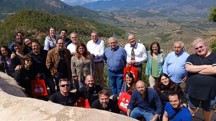 Visita al set del rodaje