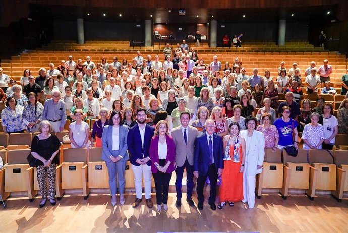 Acto de clausura del curso de la Universidad de Mayores de la UAL.