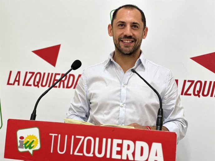 El coordinador provincial de IU en Córdoba, Sebastián Pérez.