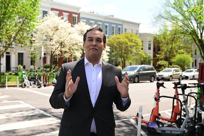 Archivo - El político estadounidense George Santos 