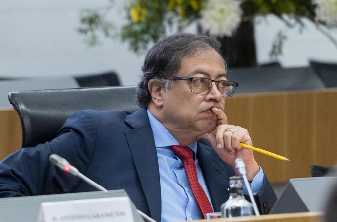 Archivo - El  presidente de Colombia, Gustavo Petro