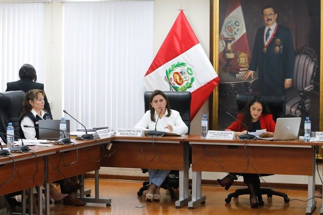 La ministra de Sanidad de Perú, Rosa Gutiérrez