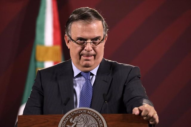 El ministro de Exteriores de México, Marcelo Ebrard