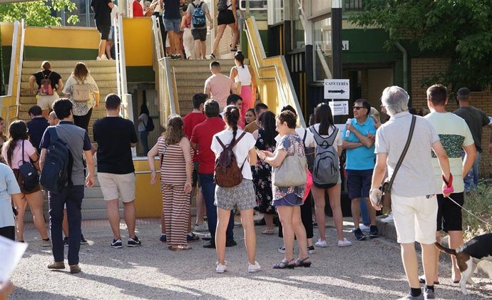 Archivo - Exámenes de oposición del Cuerpo de Maestros del año 2022