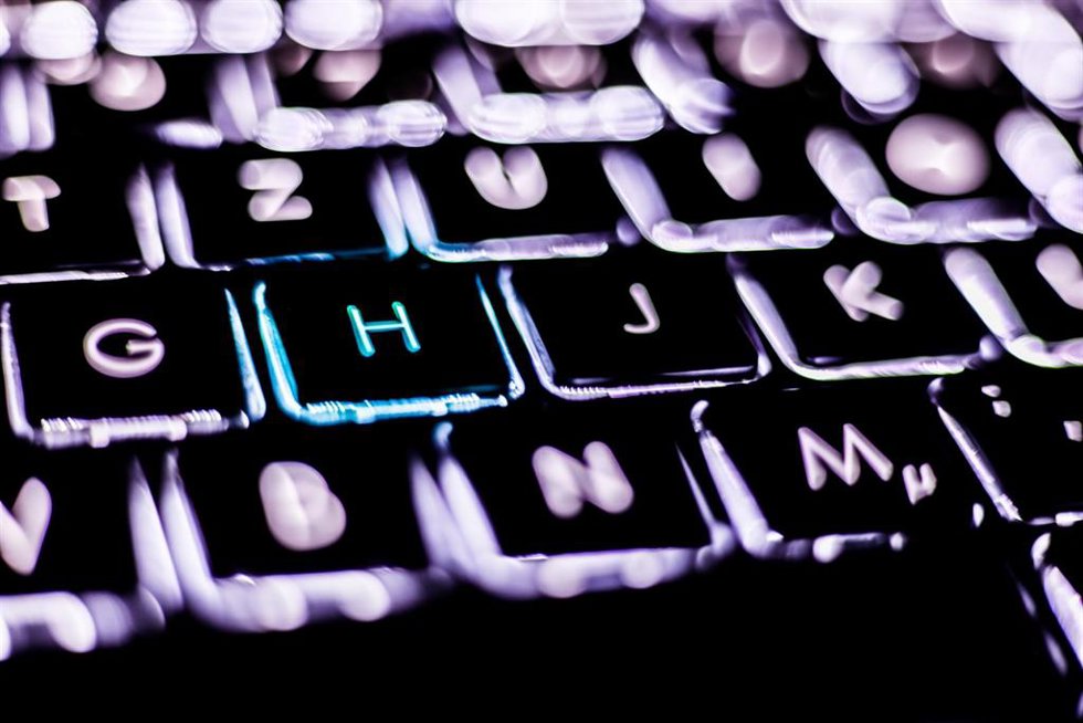 Archivo - Imagen de archivo de un teclado.   