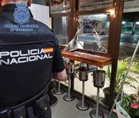Detenido un hombre al ser sorprendido cuando robaba en un restaurante de Murcia tras fracturar la ventana
