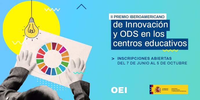 La OEI y el Ministerio de Educación de España lanzan la 2 edición del premio Innovación y ODS en los centros educativos