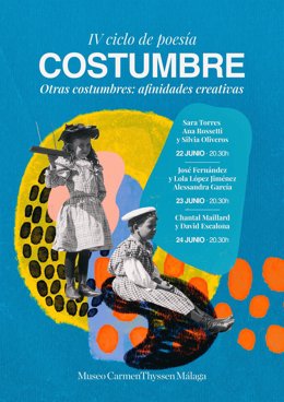 El ciclo 'Costumbre' explora en el Museo Carmen Thyssen Málaga la vinculación entre la poesía, música, teatro y artes visuales.