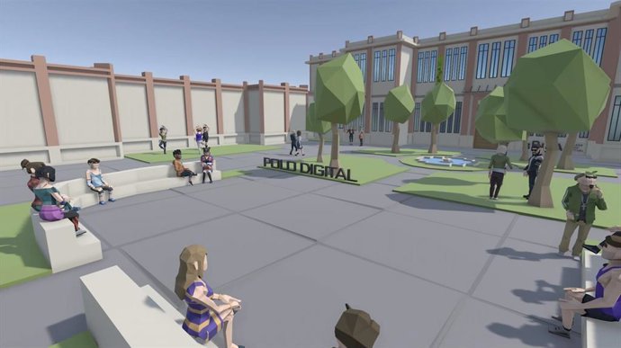 Recreación de 'Brisa Studio', que tendrá lugar los días 13, 14 y 15 de julio en el Polo de Contenidos Digitales, ubicado en el edificio de Tabacalera.