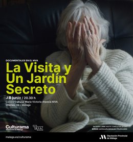 Cartel que anuncia la proyección que va a tener lugar este jueves 8 de junio a las 20.30 horas con entrada gratuita.