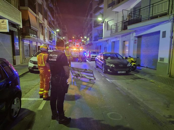 Actuación de la Policía Local en Alaqus