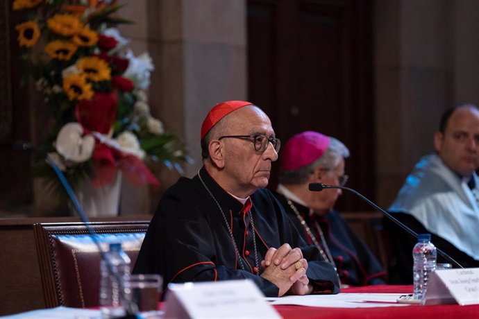 El Cardenal arzobispo de Barcelona, Juan José Omella.