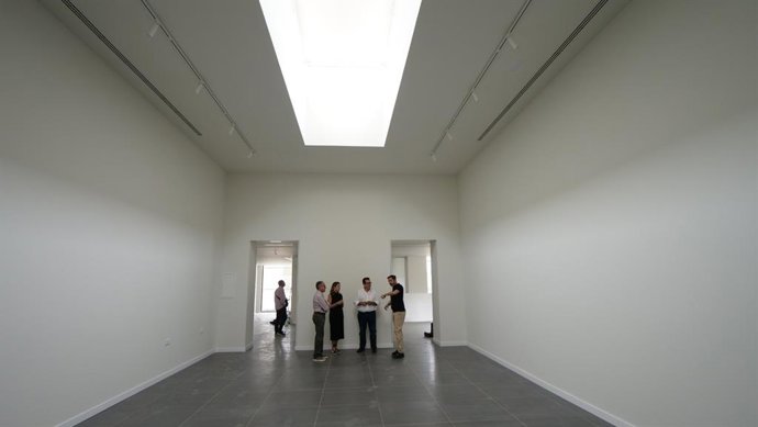 Visita a las obras del Eco Museo de la Vega, en Almería.