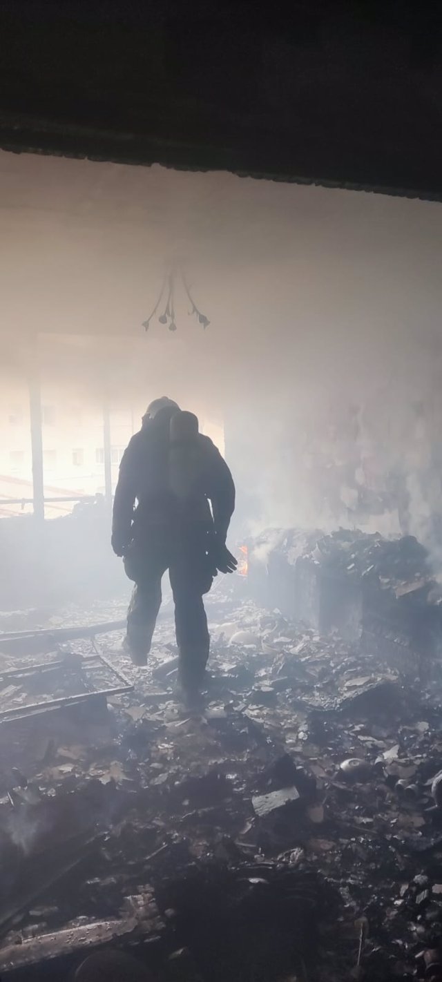 Incendio de una vivienda en Castro Urdiales