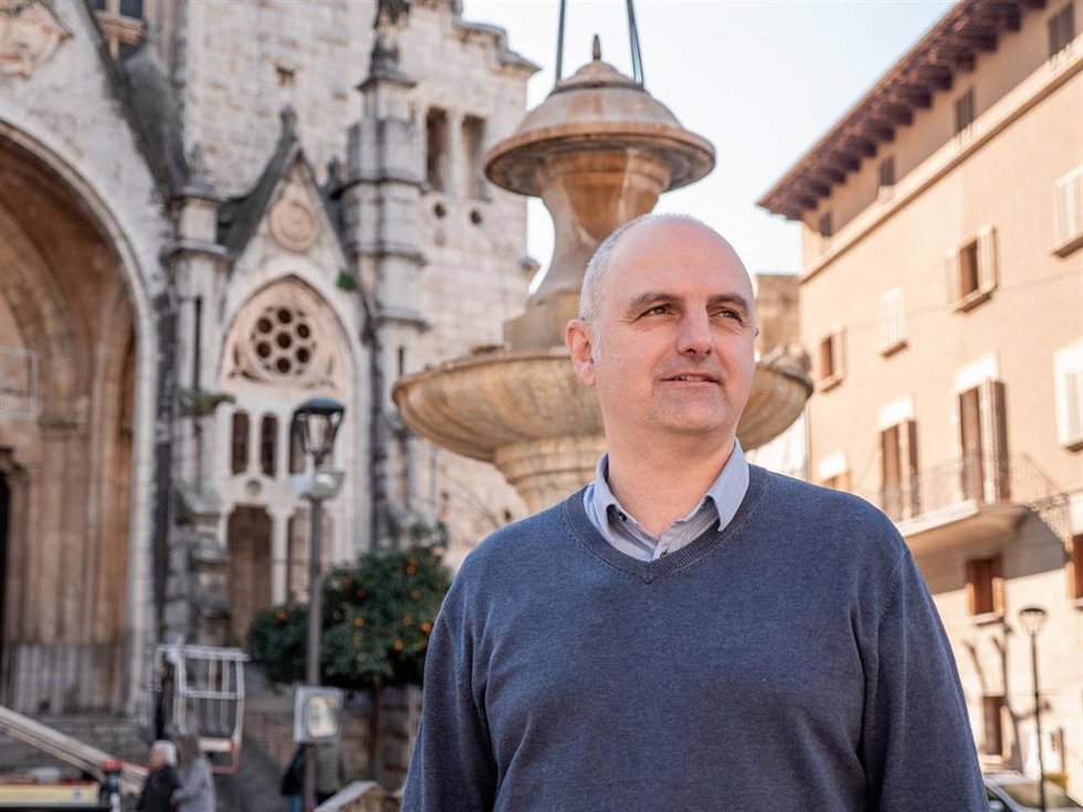 Archivo - El candidato del PSIB en Sóller, Jaume Mateu.