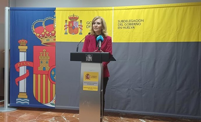 Archivo - La subdelegada del Gobierno en Huelva, Manuela Parralo, en una imagen de archivo.