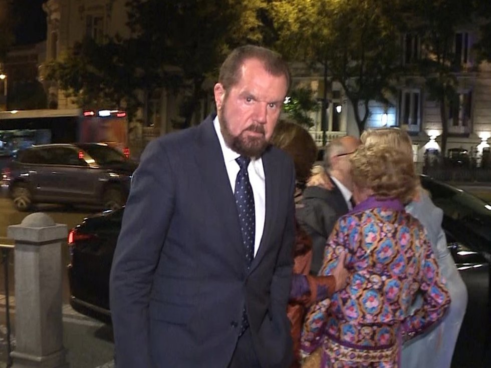 JESÚS ORTIZ TRAS DISFRUTAR DE LA CENA DE LA FUNDACIÓN "CONTIGO"
