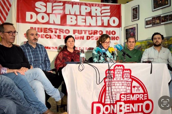 Archivo - Presentación del partido Siempre Don Benito, el pasado mes de diciembre.