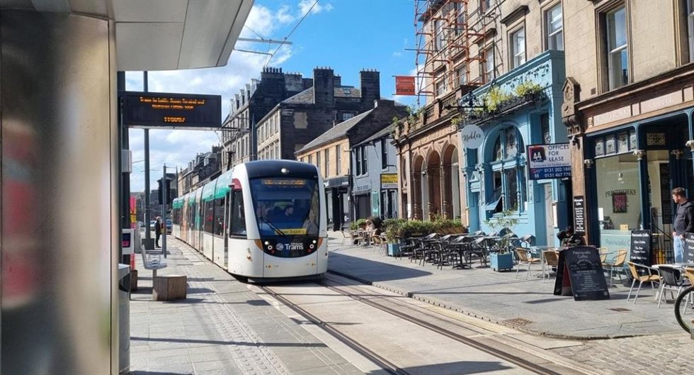 Tranvía de Edimburgo, una obra de Sacyr