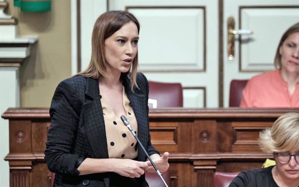 Archivo - Nira Fierro, secretaria de Organización del PSOE de Canarias