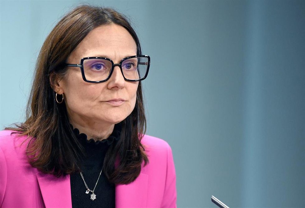 La ministra de Justicia e Interior, Ester Molné