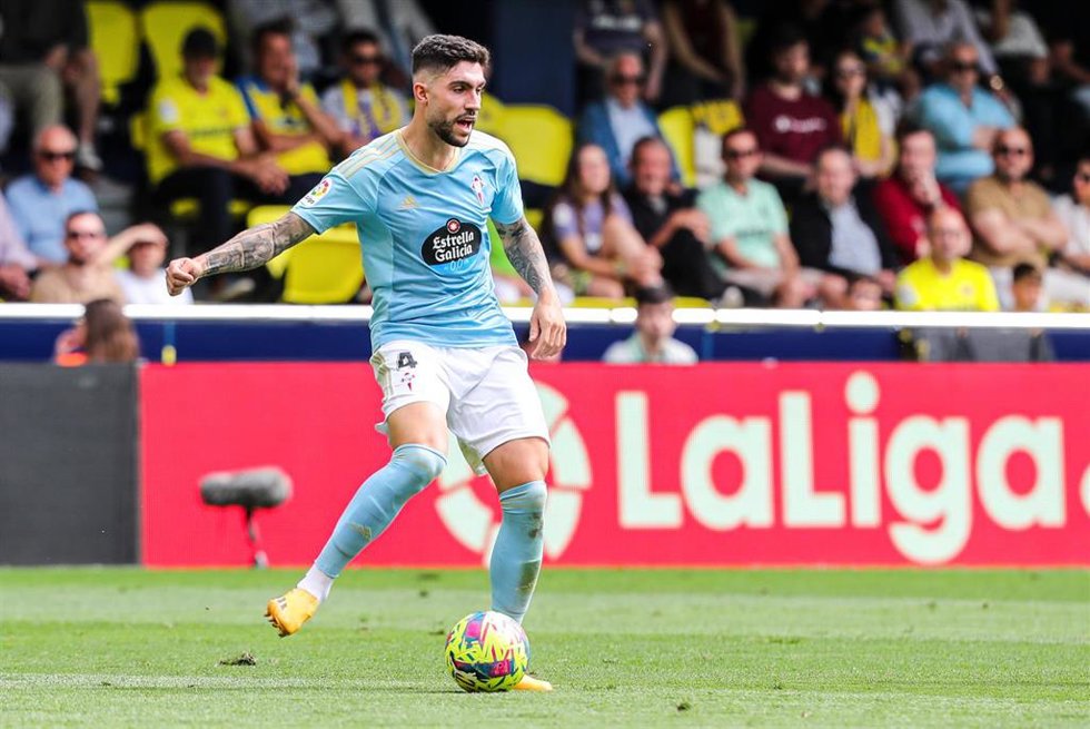 Archivo - Unai Nuñez, duranre un partido con el Celta de Vigo.