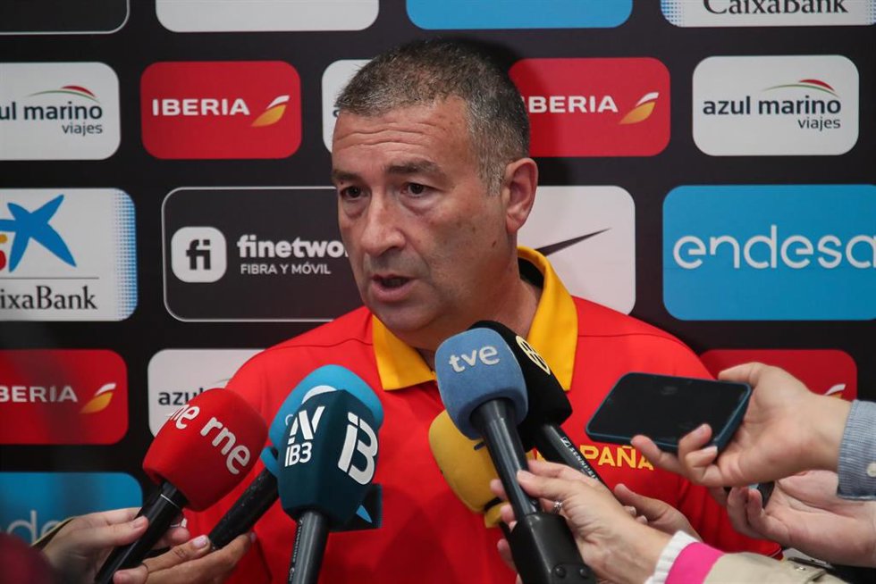 Miguel Méndez, seleccionador español de baloncesto femenino.