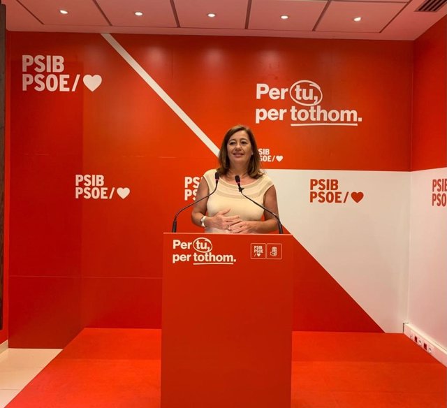 La secretaria general del PSIB, Francina Armengol