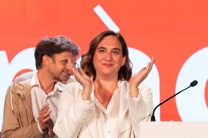 La candidata de BComú y alcaldesa en funciones de Barcelona, Ada Colau