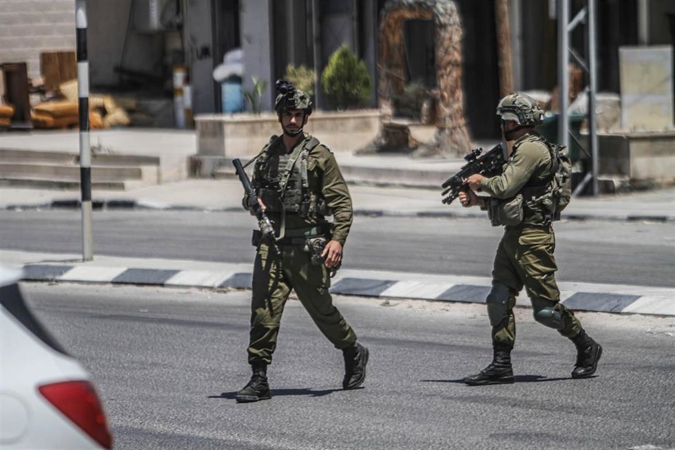 Soldados de las Fuerzas de Defensa de Israel (FDI)