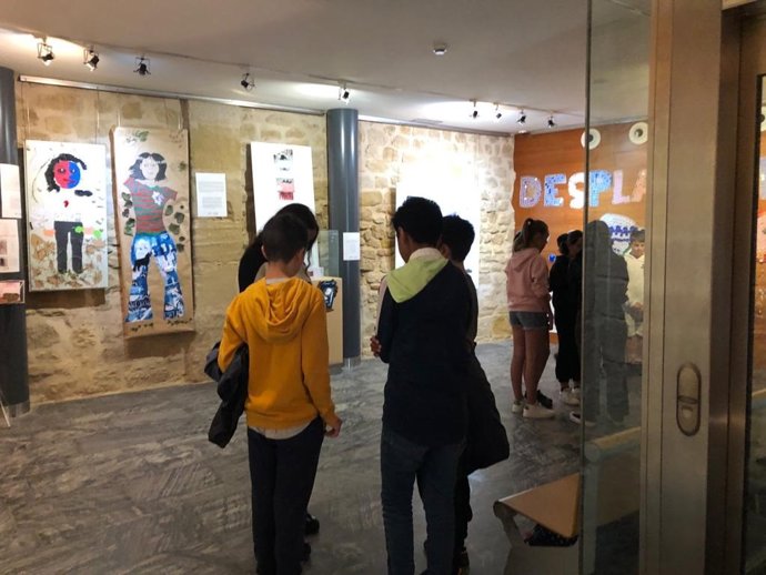 Visita de los  alumnos del Colegio Virgen de la Vega de Haro