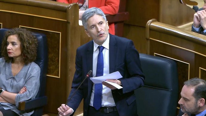 Archivo - Fernando Grande-Marlaska, ministro del Interior.