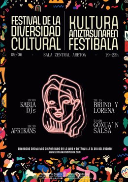 Cartel del Festival de la Diversidad Cultural.