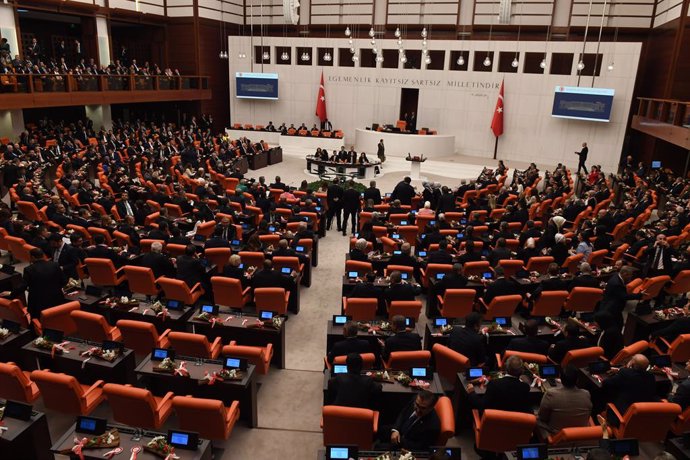 Toma de posesión del nuevo Parlamento tras las elecciones legislativas del 14 de mayo en Turquía