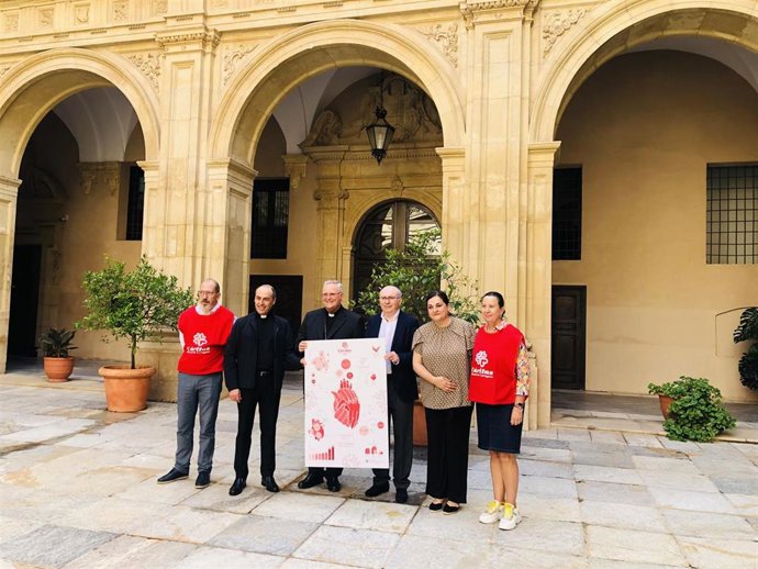 Presentación del balance de Cáritas en los más de 170 centros en la Región de Murcia